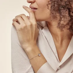 Bracelet Argent Tancrede Oxydes De Zirconium