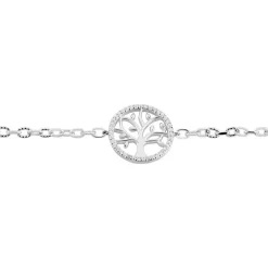 Bracelet Argent Urcisse Oxydes De Zirconium