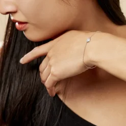 Bracelet Argent Victorin Oxydes De Zirconium