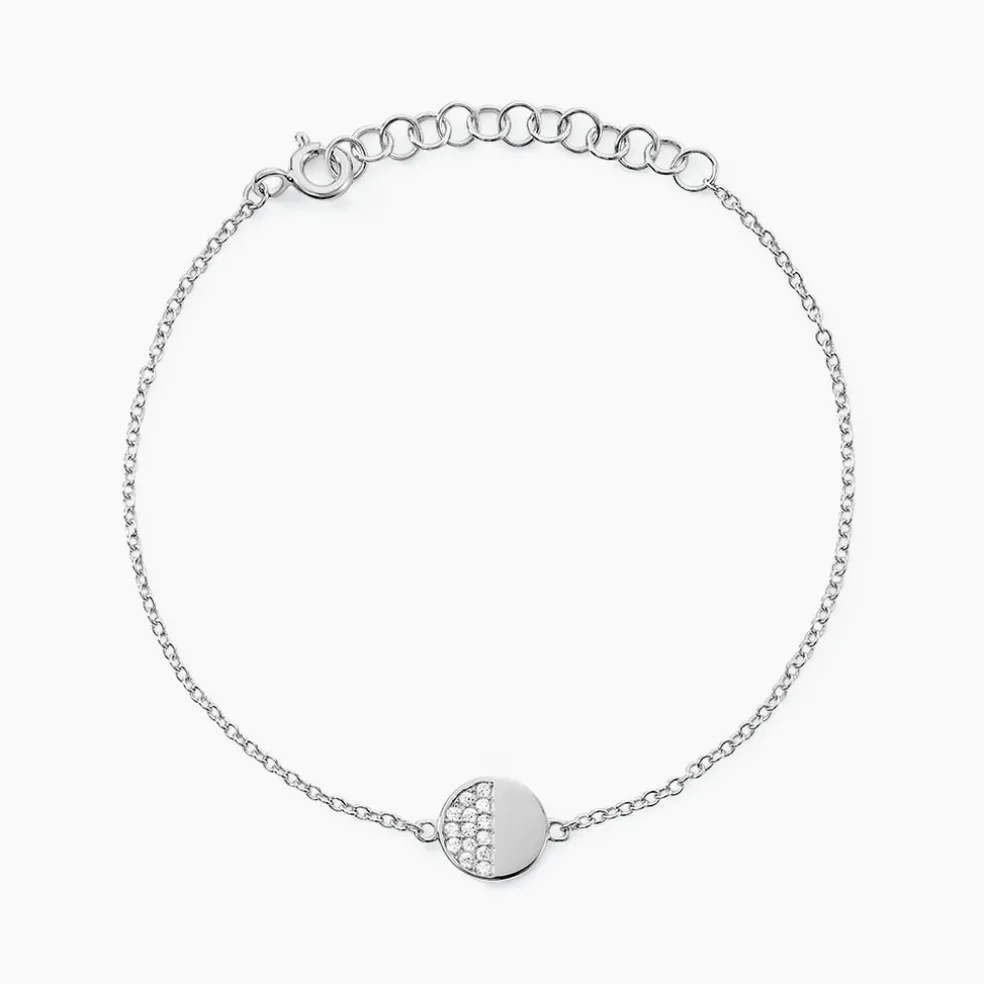 Bracelet Argent Viviano Oxydes De Zirconium