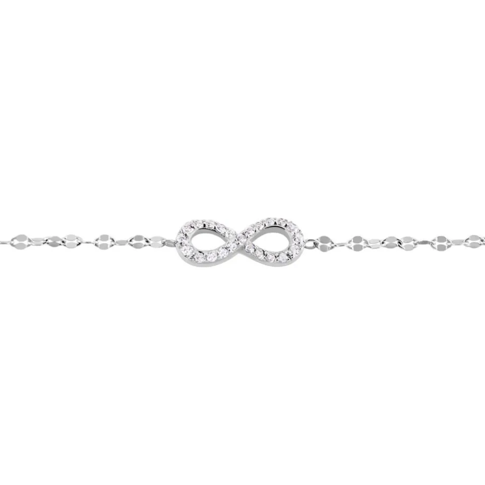 Bracelet Argent Wendel Oxydes De Zirconium