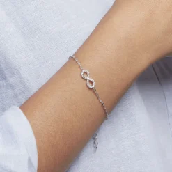 Bracelet Argent Wendel Oxydes De Zirconium