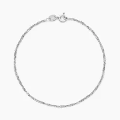Bracelet Arletty Argent Blanc