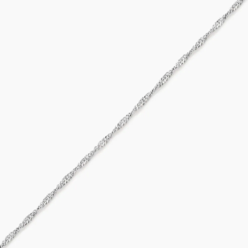 Bracelet Arletty Argent Blanc