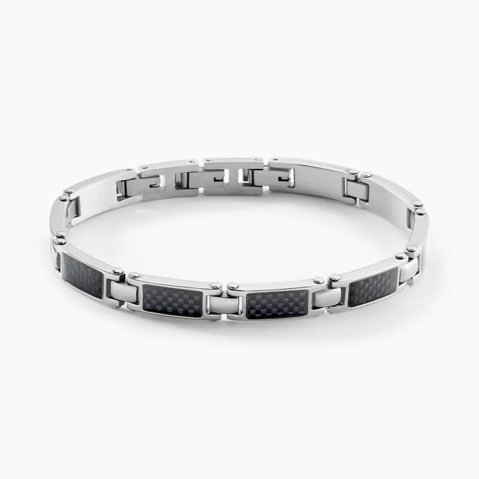 Bracelet Arnaud Acier Blanc