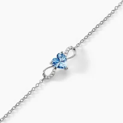 Bracelet Atieno Argent Blanc Oxyde De Zirconium