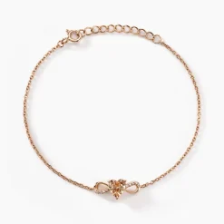 Bracelet Atieno Argent Rose Oxyde De Zirconium