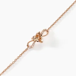 Bracelet Atieno Argent Rose Oxyde De Zirconium