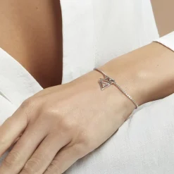 Bracelet Aune Argent Blanc