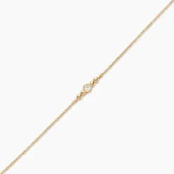 Bracelet Aura Plaqué Or Jaune Oxyde De Zirconium
