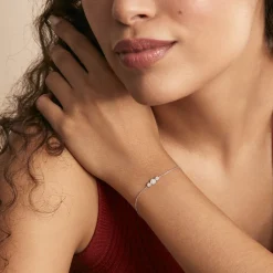 Bracelet Automne Or Blanc Diamant