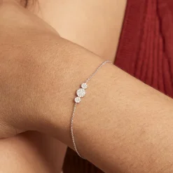 Bracelet Automne Or Blanc Diamant