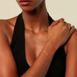 Bracelet Avner Or Jaune Oxyde De Zirconium