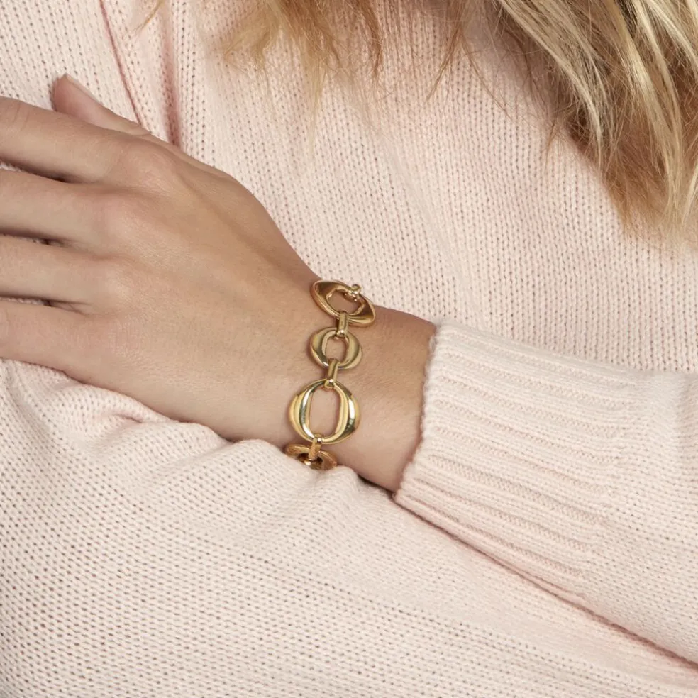 Bracelet Aya Acier Jaune