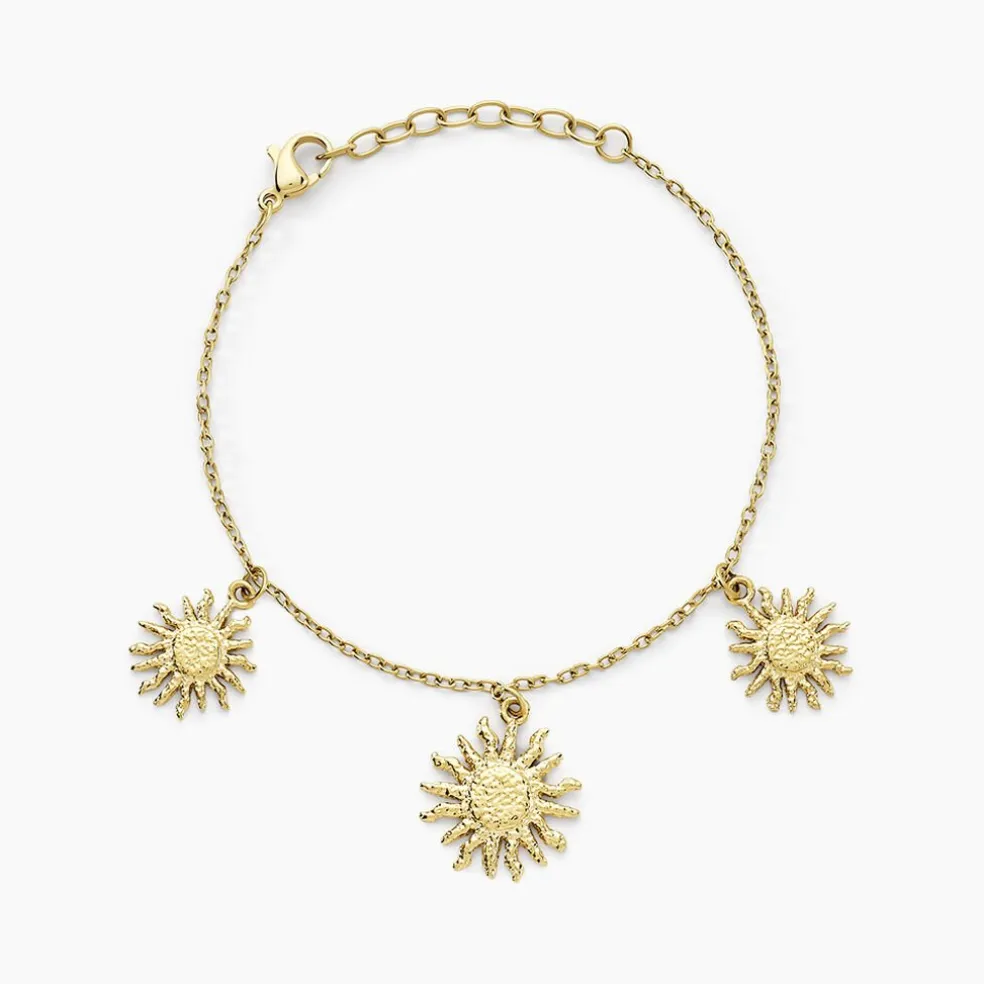 Bracelet Bastia Acier Jaune