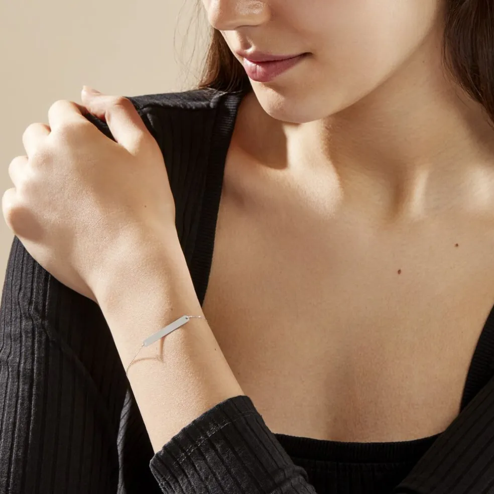 Bracelet Beavis Or Blanc