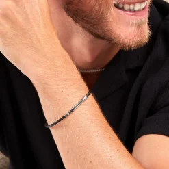 Bracelet Bellagio Acier Bicolore Oxyde De Zirconium