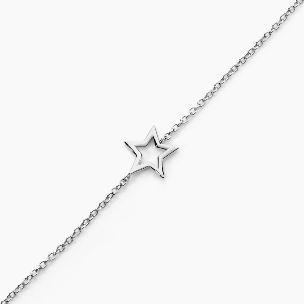 Bracelet Bess Argent Blanc