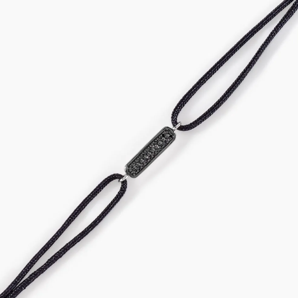 Bracelet Black Diamond Or Blanc Diamant Noirs