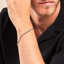 Bracelet Black Diamond Or Blanc Diamant Noirs