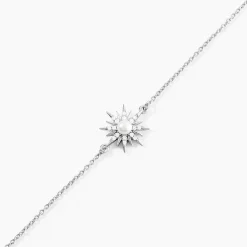 Bracelet Blanca Argent Blanc Perle De Culture