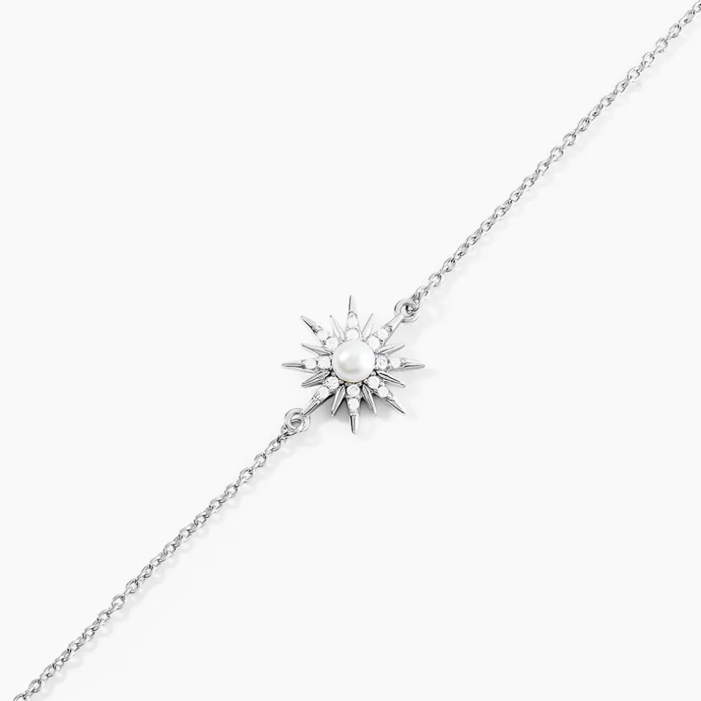 Bracelet Blanca Argent Blanc Perle De Culture