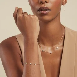 Bracelet Bomb Lover Or Jaune Oxyde De Zirconium