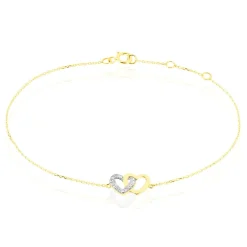 Bracelet Brunehaut Or Jaune Diamant