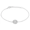 Bracelet Brunilda Argent Blanc Oxyde De Zirconium
