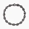 Bracelet Cadia Antique Acier Noir