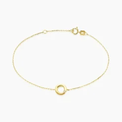 Bracelet Caius Or Jaune Oxyde De Zirconium