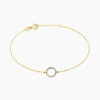 Bracelet Cajsa Or Jaune Oxyde De Zirconium