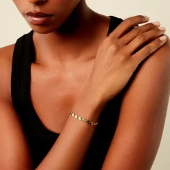 Bracelet Calliandra Acier Jaune