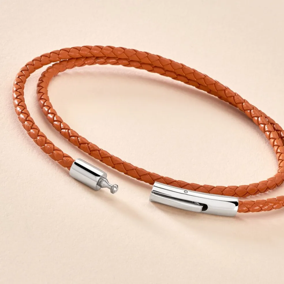 Bracelet Calvino Acier Blanc