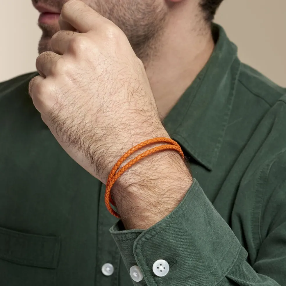 Bracelet Calvino Acier Blanc