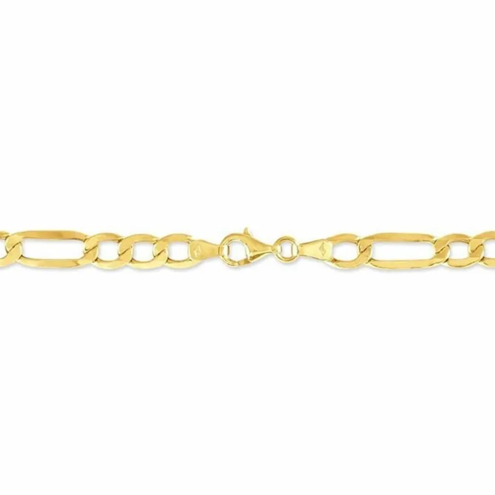 Bracelet Cameo Alternee 1/3 Or Jaune