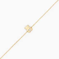 Bracelet Carmin Ourson Or Jaune