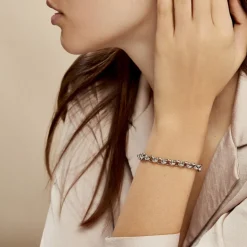 Bracelet Carola Argent Blanc
