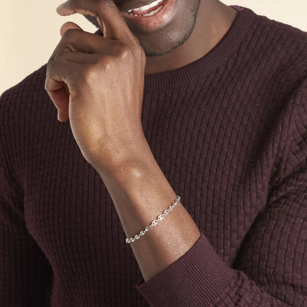 Bracelet Carrus Argent Blanc