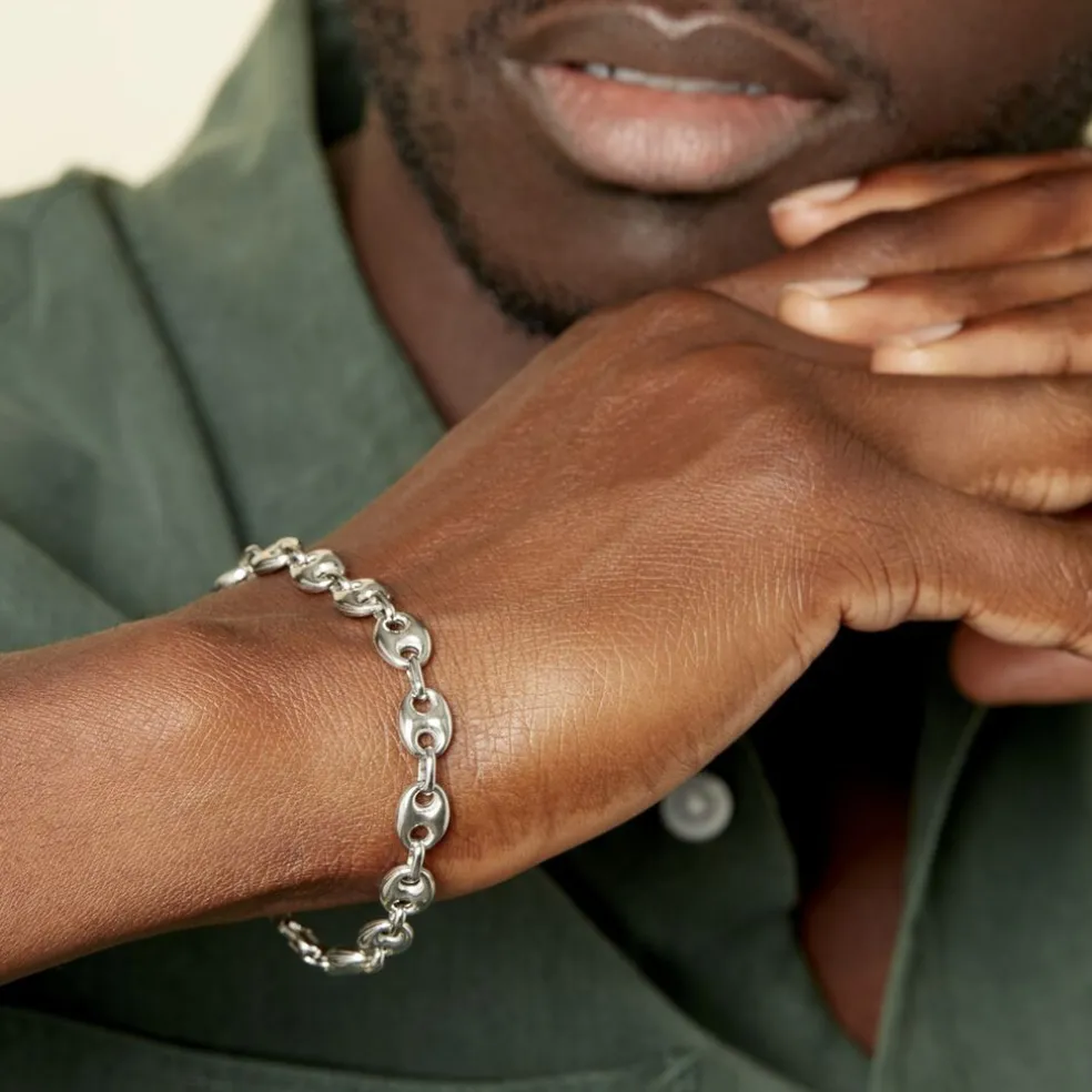 Bracelet Carrus Argent Blanc