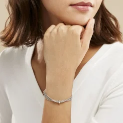 Bracelet Cefora Argent Blanc