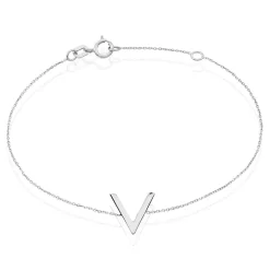 Bracelet Celene Or Blanc