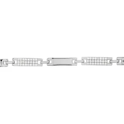 Bracelet Celina Argent Blanc Oxyde De Zirconium