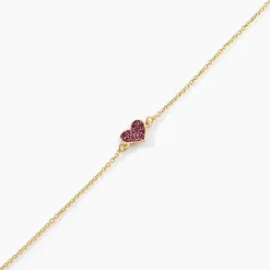 Bracelet Cerine Coeur Or Jaune