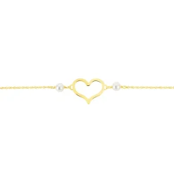 Bracelet Chabha Or Jaune Perle De Culture