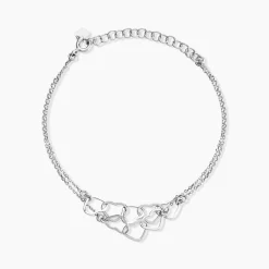 Bracelet Chiara Argent Blanc