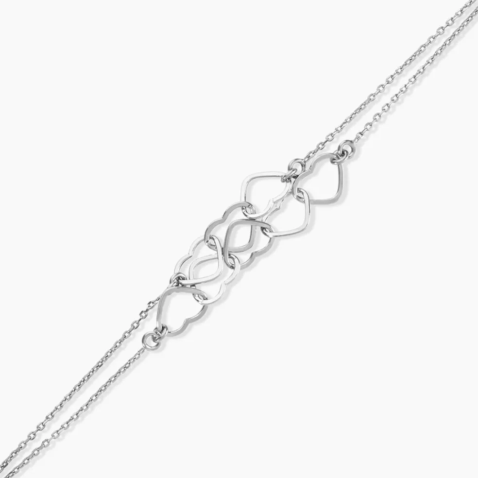 Bracelet Chiara Argent Blanc