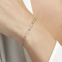 Bracelet Chiarina Argent Blanc