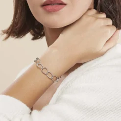 Bracelet Christia Argent Blanc