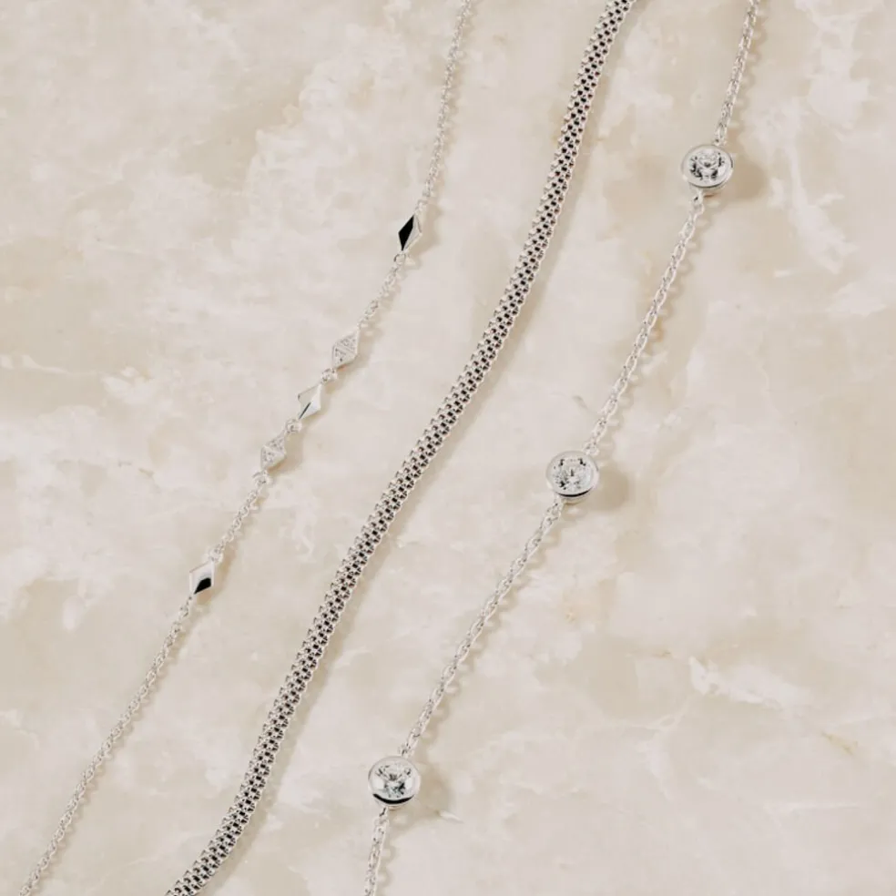 Bracelet Christine Argent Blanc